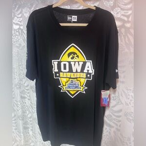 Men’s Iowa Hawkeyes Pinstripe Bowl Game T Shirt